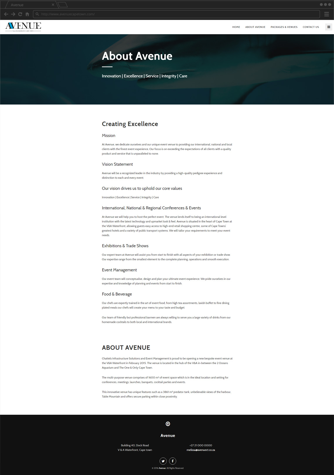 Avenue - UI Design